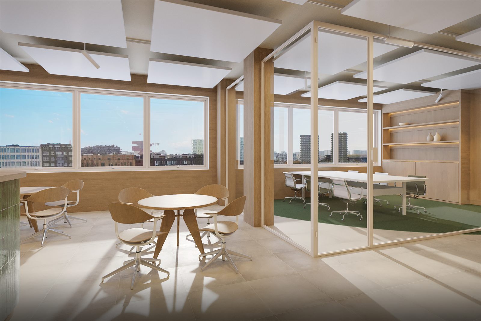 Interieurimpressie van Dok View