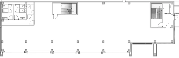 Vloerplan van unit 1.1