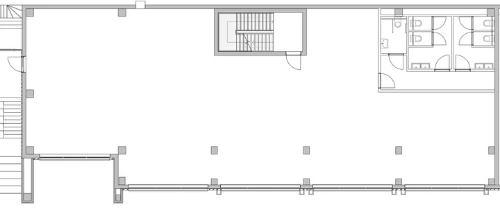 Vloerplan van unit 1.2