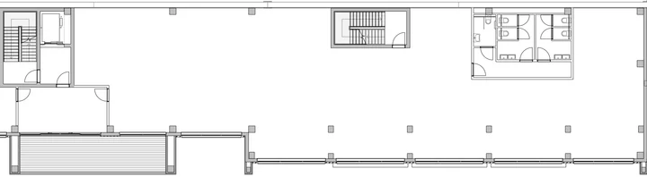 Vloerplan van unit 2.2